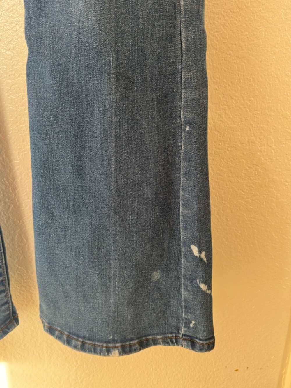 KDF | Distressed High-Rise Flare Jeans - Picture 3 of 5